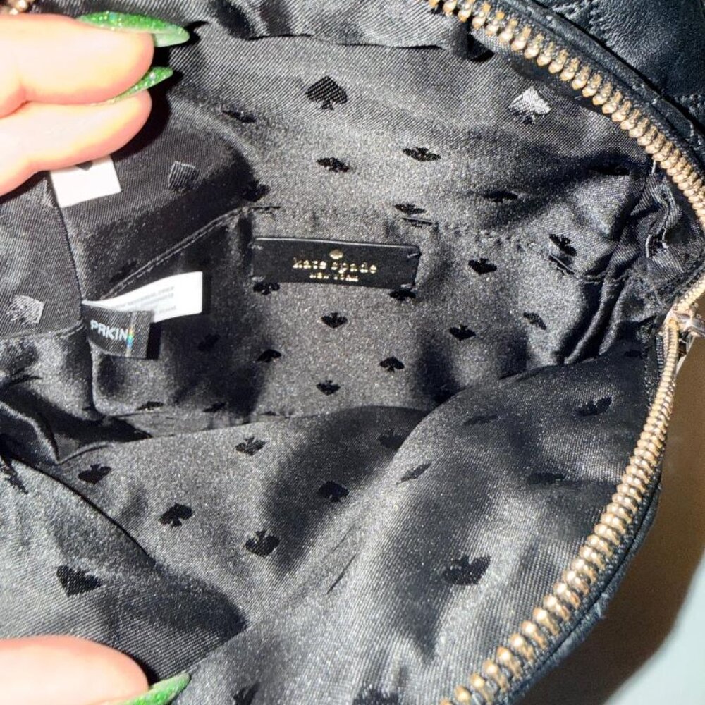 Kate Spade - natalia mini convertible backpack - Black (no straps) - Picture 5 of 6
